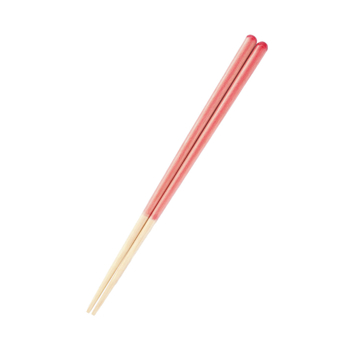 ほんとうにすべらないお箸エントリーモデル|子供の練習や高齢者にも安心して使える藤栄のお箸 フォグクリアピンク