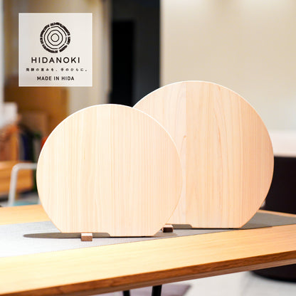 HIDANOKI｜ 立つまるいまな板 M